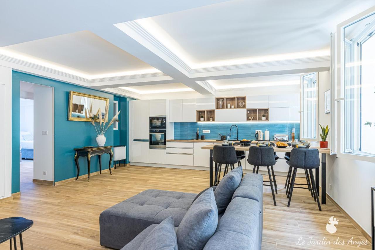 Апартаменты Luxury 3 Bdr Garden & Parking - Angels' Garden Ницца Экстерьер фото