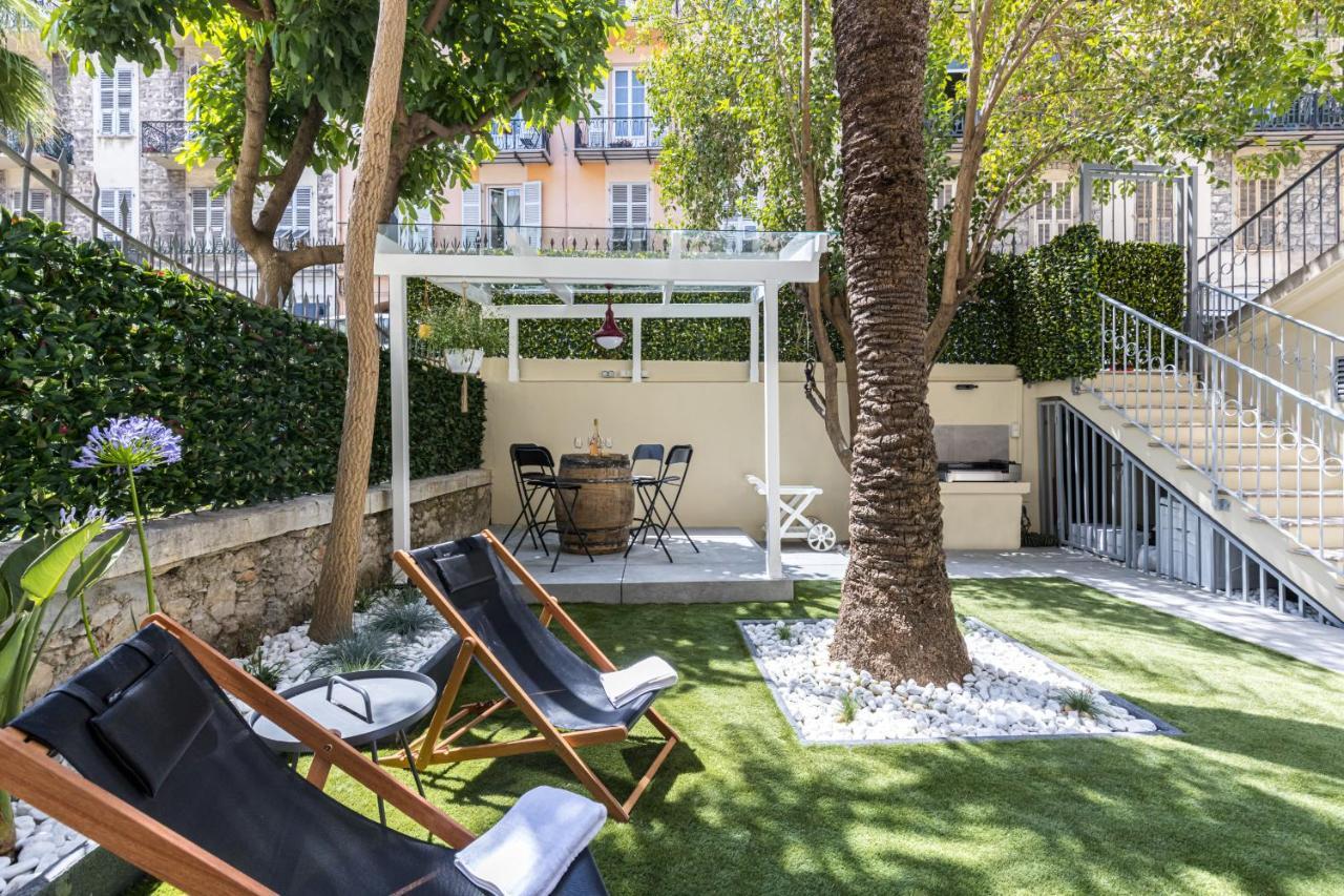 Апартаменты Luxury 3 Bdr Garden & Parking - Angels' Garden Ницца Экстерьер фото