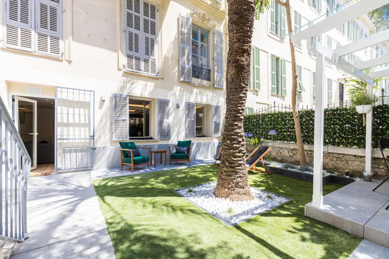 Апартаменты Luxury 3 Bdr Garden & Parking - Angels' Garden Ницца Экстерьер фото