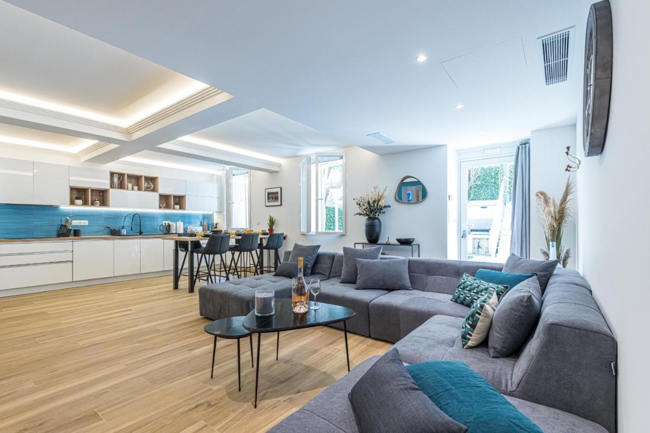 Апартаменты Luxury 3 Bdr Garden & Parking - Angels' Garden Ницца Экстерьер фото