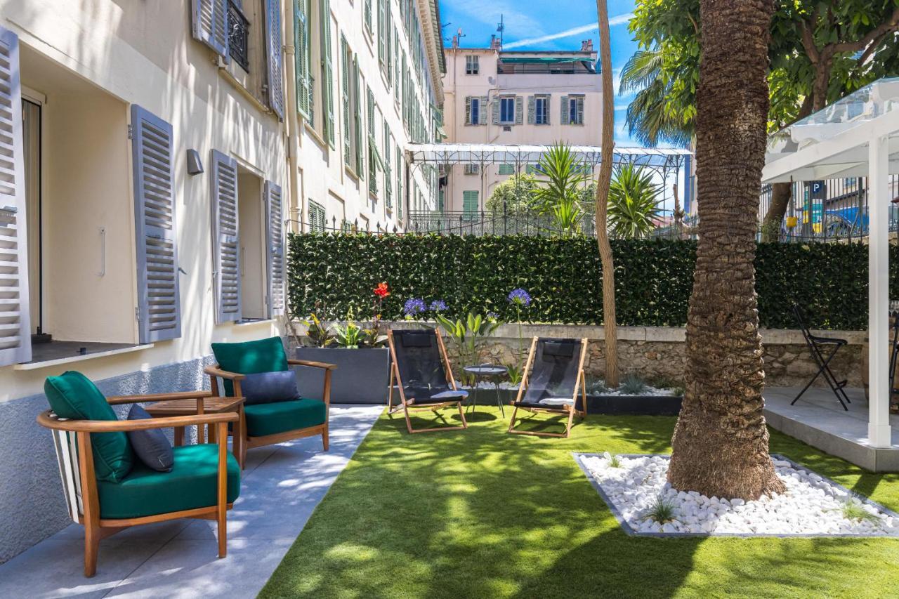 Апартаменты Luxury 3 Bdr Garden & Parking - Angels' Garden Ницца Экстерьер фото