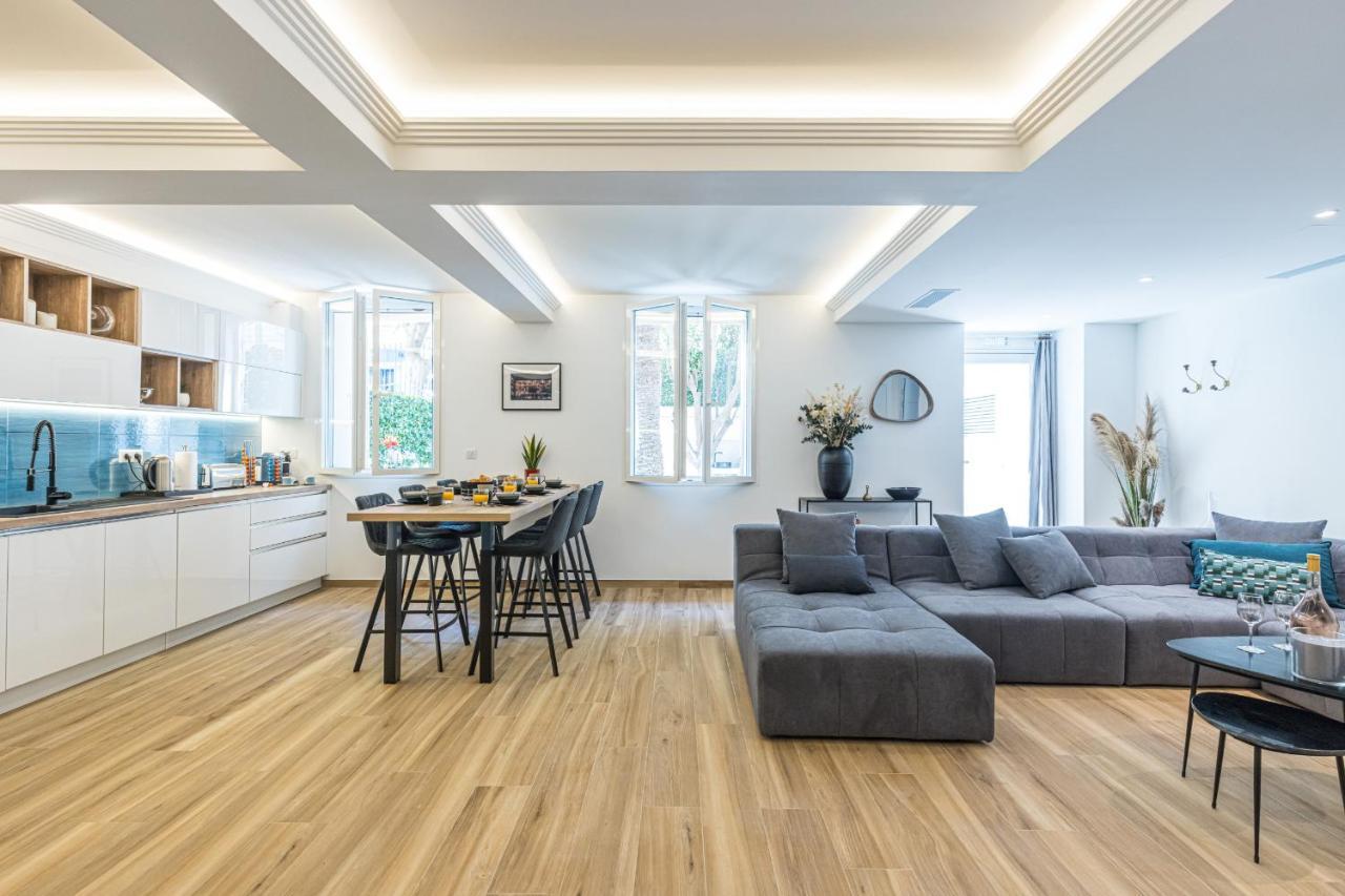 Апартаменты Luxury 3 Bdr Garden & Parking - Angels' Garden Ницца Экстерьер фото
