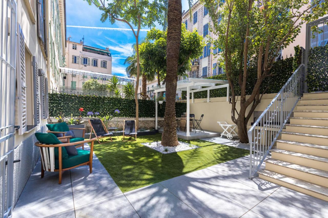 Апартаменты Luxury 3 Bdr Garden & Parking - Angels' Garden Ницца Экстерьер фото